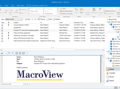 Save and Search SharePoint directly from Outlook with intuitive tree-view navigation