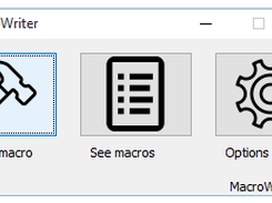 MacroWriter Screenshot 1