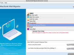 MacSonik Email Migrator Screenshot 1