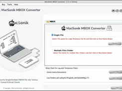 MacSonik MBOX Converter Tool Screenshot 1