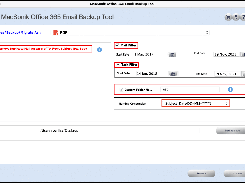 MacSonik Office 365 Backup Tool Screenshot 1