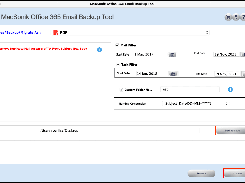 MacSonik Office 365 Backup Tool Screenshot 1