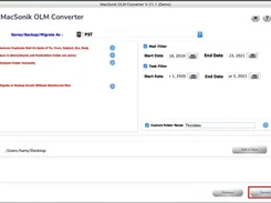 MacSonik OLM Converter Tool Screenshot 3