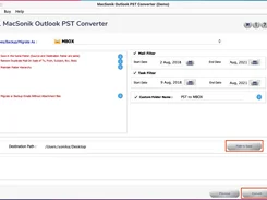 MacSonik Outlook PST Converter Screenshot 1