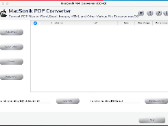 MacSonik PDF Converter Tool Screenshot 1