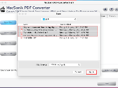 MacSonik PDF Converter Tool Screenshot 1