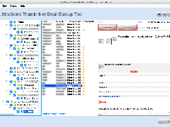 MacSonik Thunderbird Backup Tool Screenshot 1