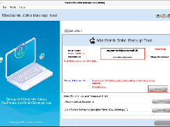 MacSonik Zoho Backup Tool Screenshot 1