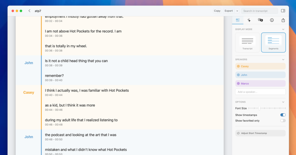 MacWhisper Screenshot 1