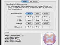 XAMPP component control
