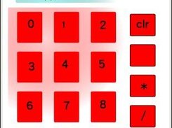 Calculator using MadButterfly