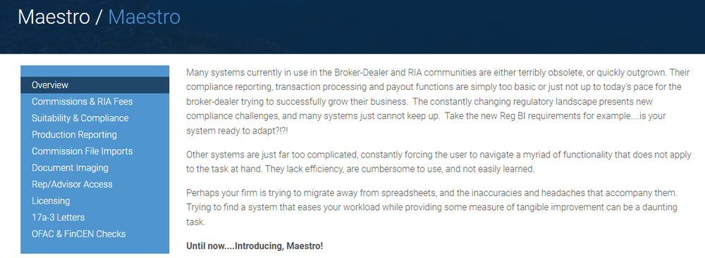 Maestro Screenshot 1
