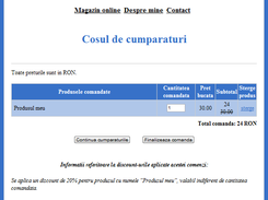 Product added to basket.