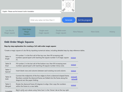 Magic-square Screenshot 1