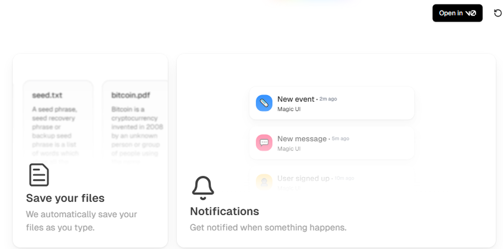 Magic UI Screenshot 1