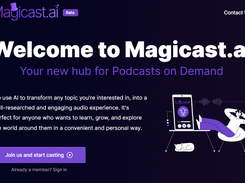 Magicast.ai Screenshot 1