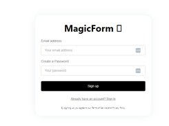 MagicForm Screenshot 1