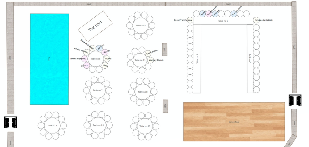 MagicTablePlanner Screenshot 1