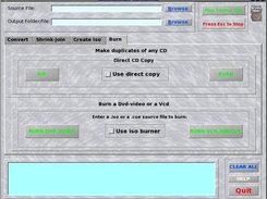 magicvid in burn disk mode.