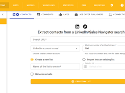 Find your contacts on Linkedin