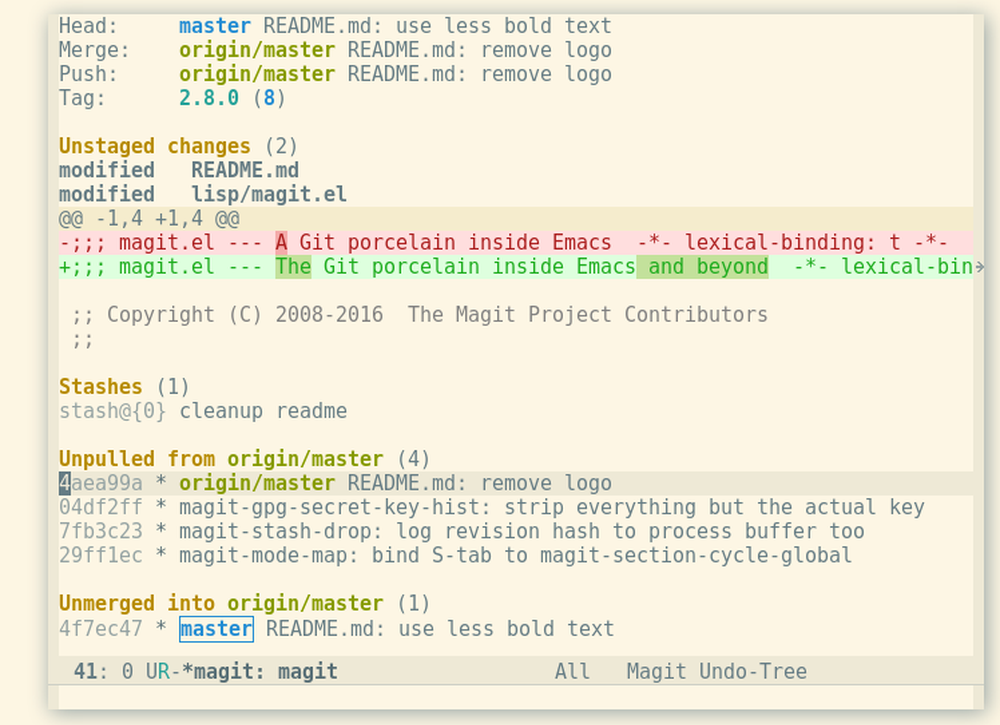 Magit Screenshot 1