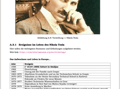 Appendix - Nikola Tesla