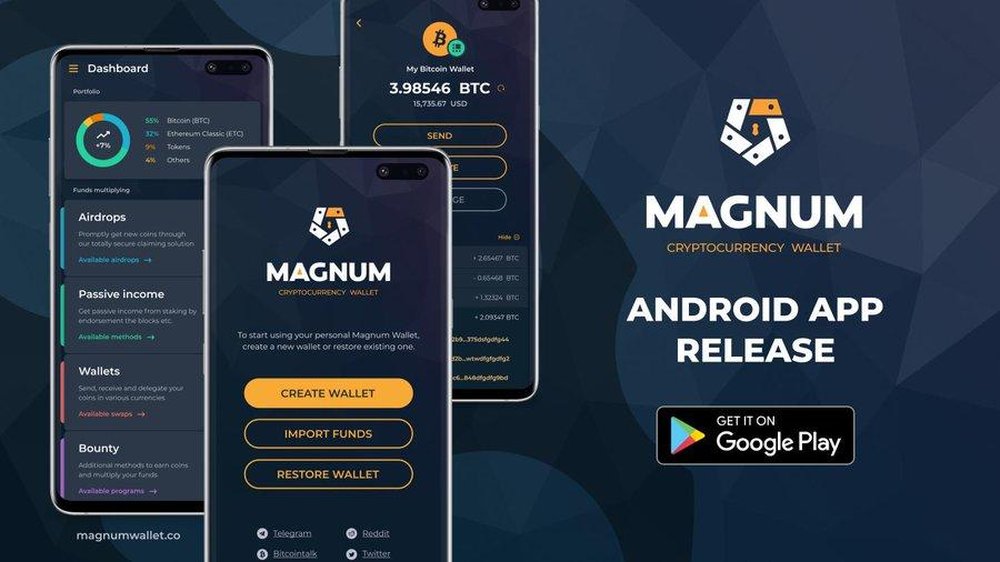 Magnum Wallet Screenshot 1