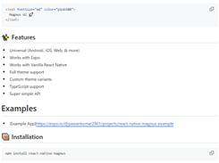 Magnus UI Screenshot 1