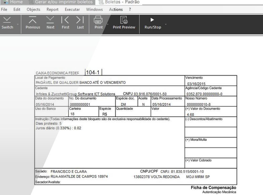Mago ERP Screenshot 1