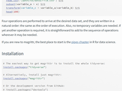 magrittr Screenshot 1