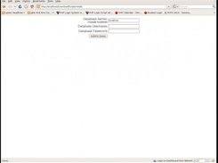 The installer. Only three fields!