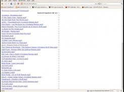 List of files in the directory