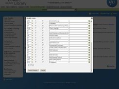 Modify a navigation menu