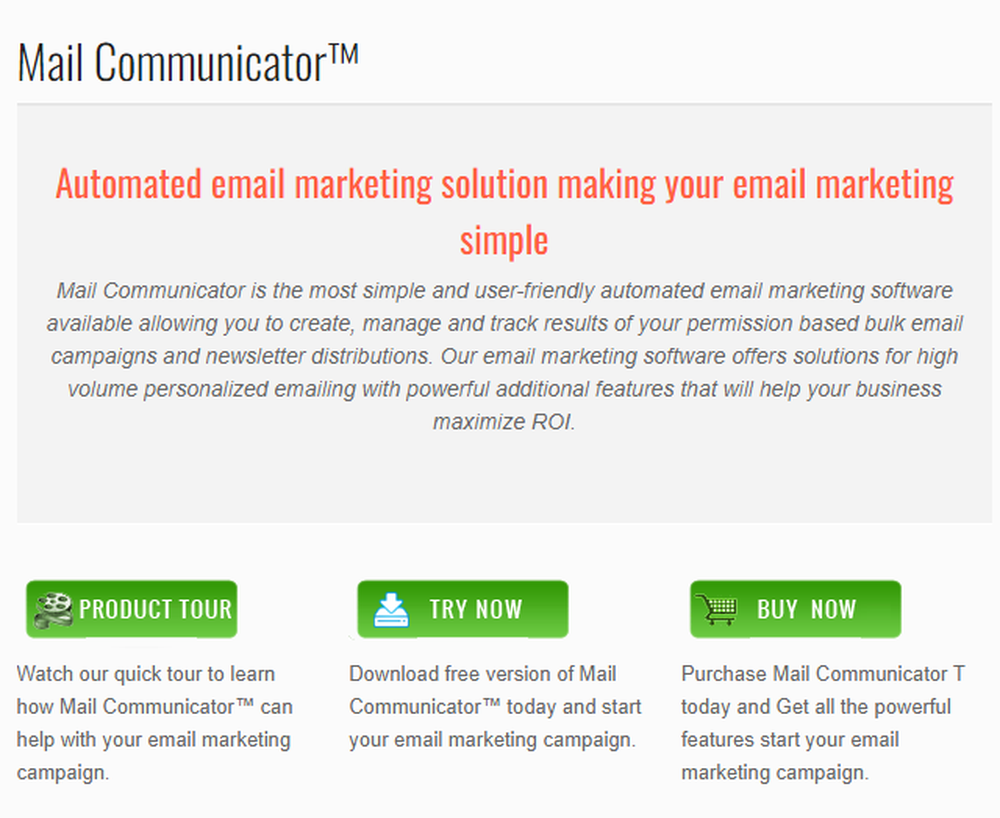 Mail Communicator Screenshot 1