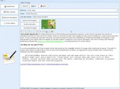 Mail-it: HTML news editor
