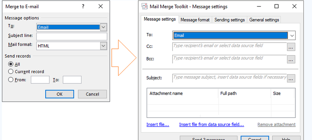 Mail Merge Toolkit Screenshot 1