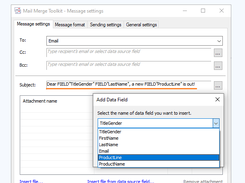 Mail Merge Toolkit Screenshot 1