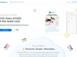 MailBluster - Homepage