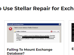 Stellar Repair for Exchange Screenshot 1