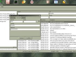 Configuration menu
