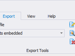 Email to PDF export tool in MailDex menu.