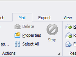 MailDex toolbar.