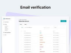 MailerSend Email verification