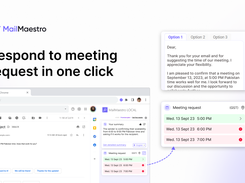 Respond to meeting requests faster