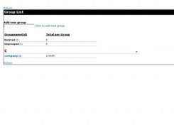 List groups