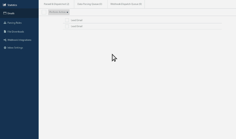 Mailparser Screenshot 1