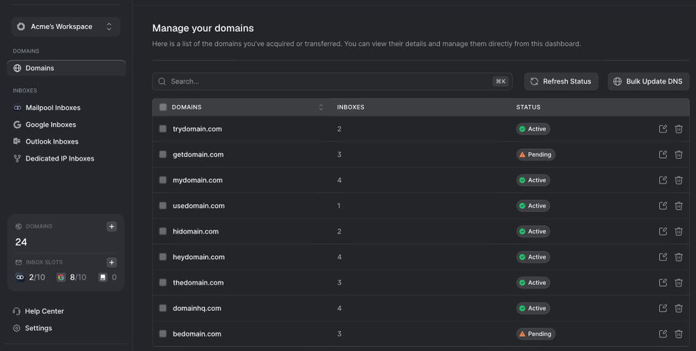 Mailpool Screenshot 1