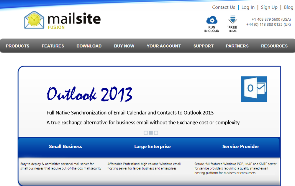 MailSite Fusion Screenshot 1