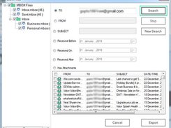 MailsSoftware MBOX to PST Converter Screenshot 1