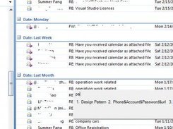 The toolbar help you move emails to right folder in outlook